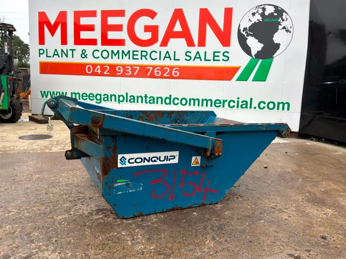 2022 Conquip 2000 litres self tipping boat skip... - Image 1