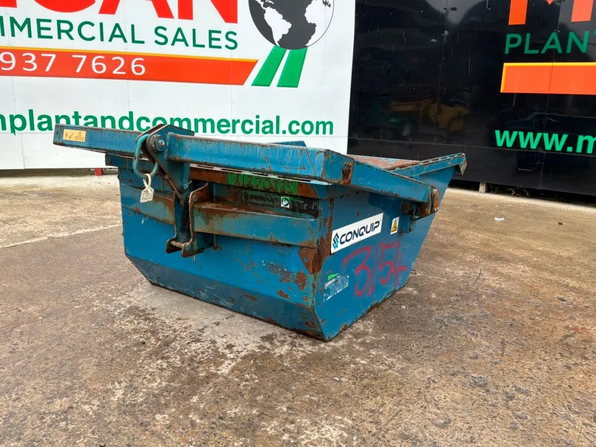 2022 Conquip 2000 litres self tipping boat skip... - Image 3