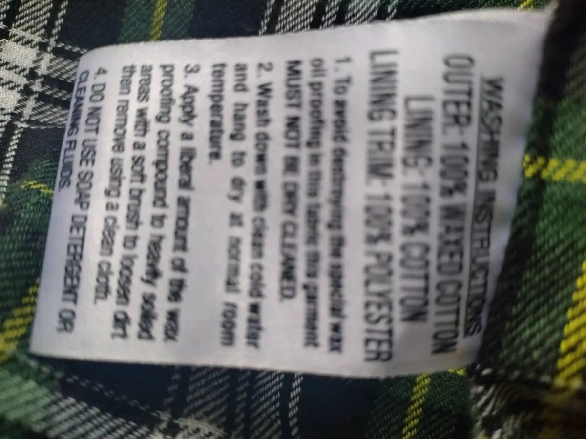 Mens Original Royal Spencer Green Wax Jacket - Image 3