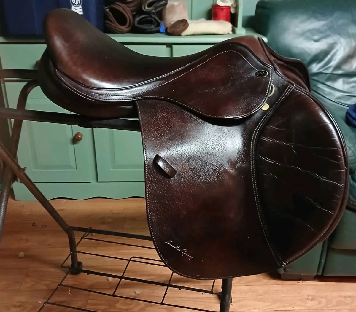 Santa Cruz 17.5 Jumping Saddle - Image 2