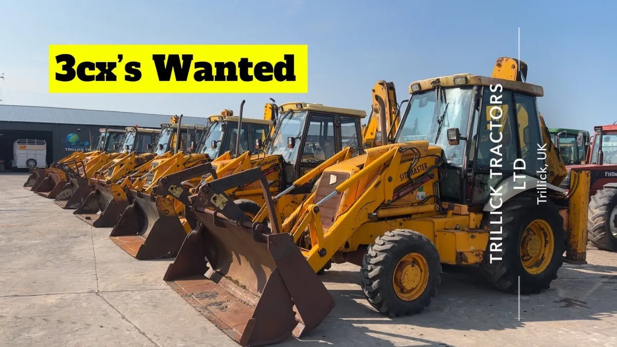JCB 3CX's Wanted
