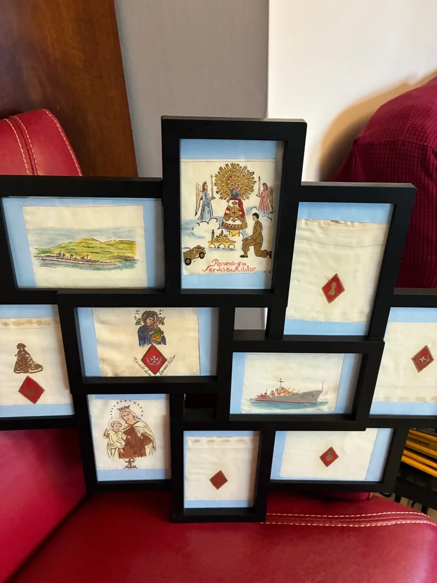 Original Handcrafted Spanish Military Art - Image 1