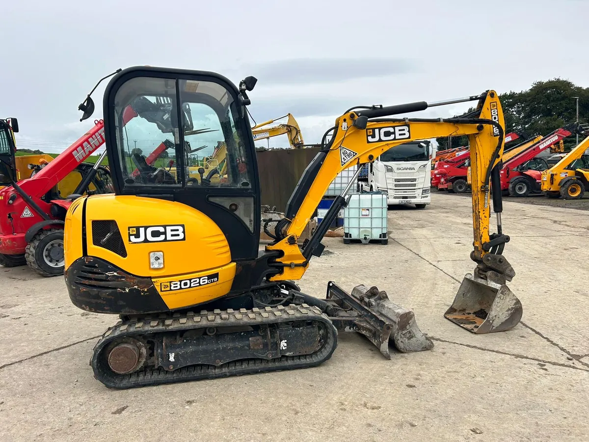 2020 JCB 8026 Only 1850 Hrs - MULLANS - Image 2
