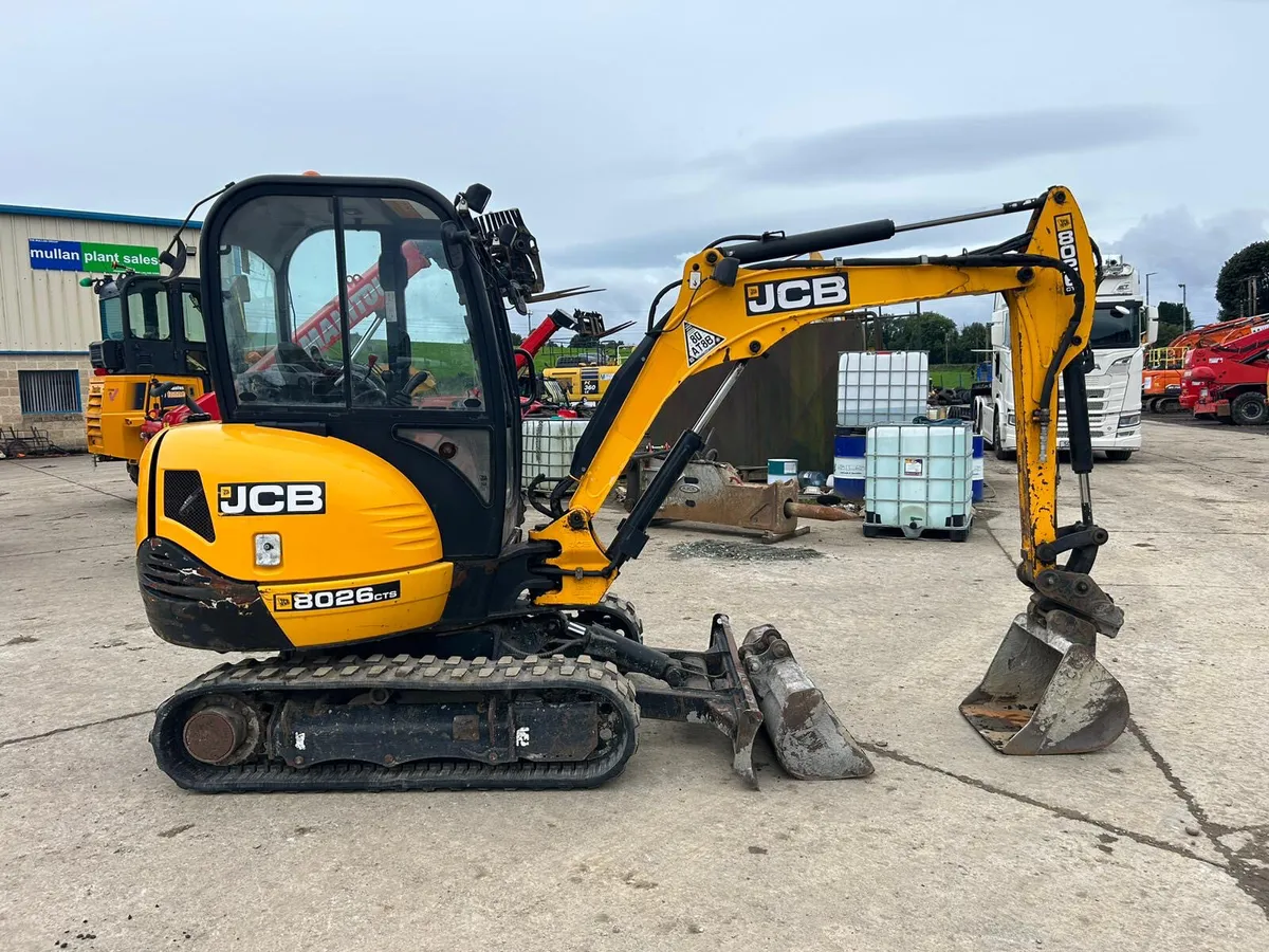 2020 JCB 8026 Only 1850 Hrs - MULLANS - Image 4