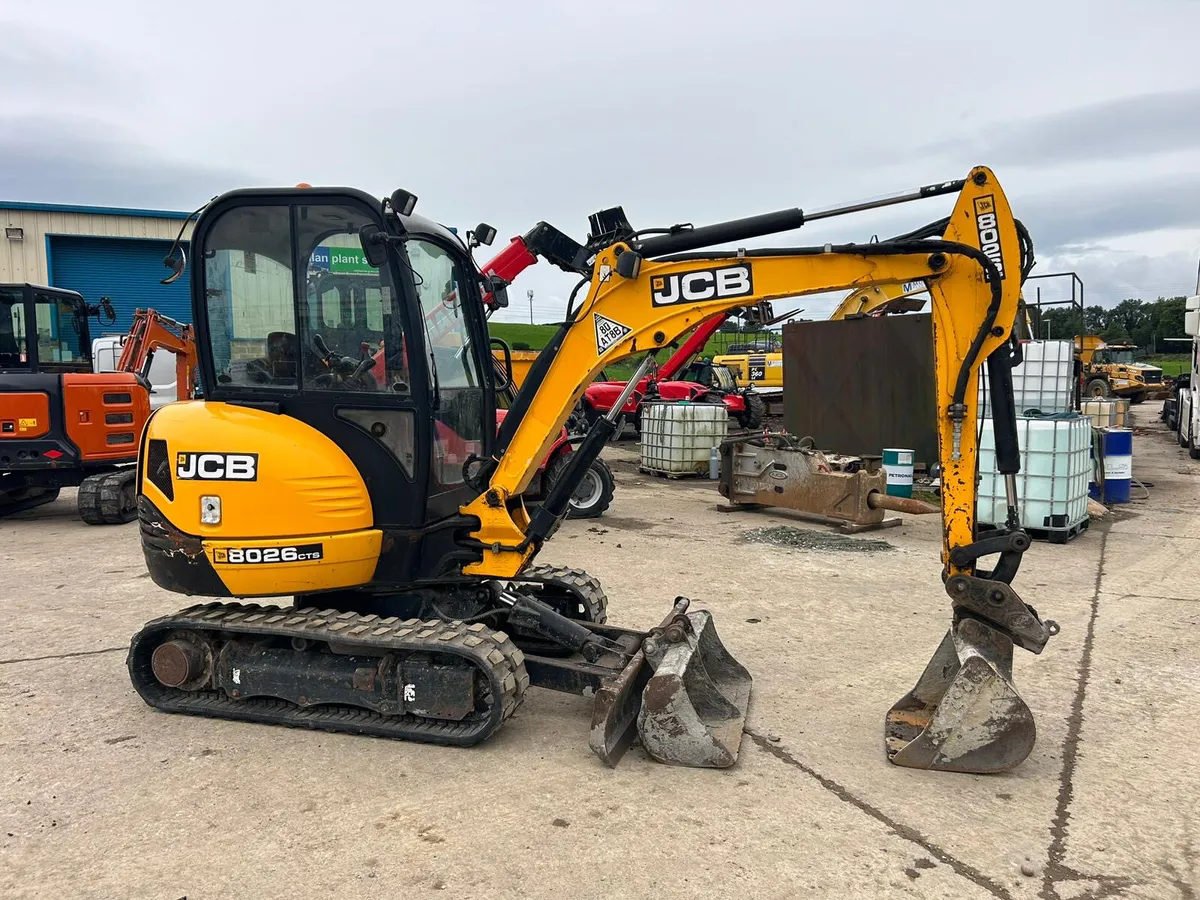 2020 JCB 8026 Only 1850 Hrs - MULLANS - Image 1
