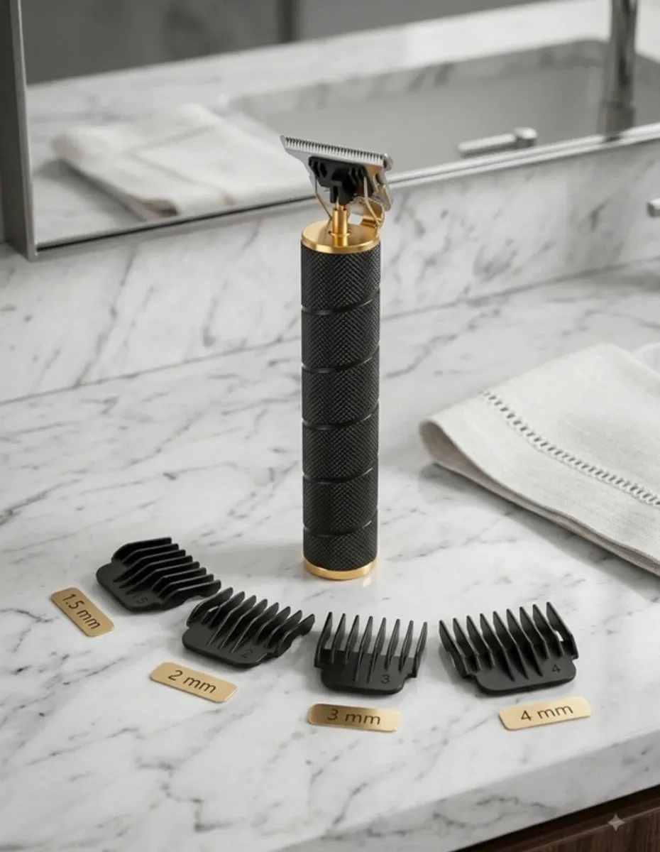 Professional T-Blade Hair & Beard Trimmer Set - Image 1