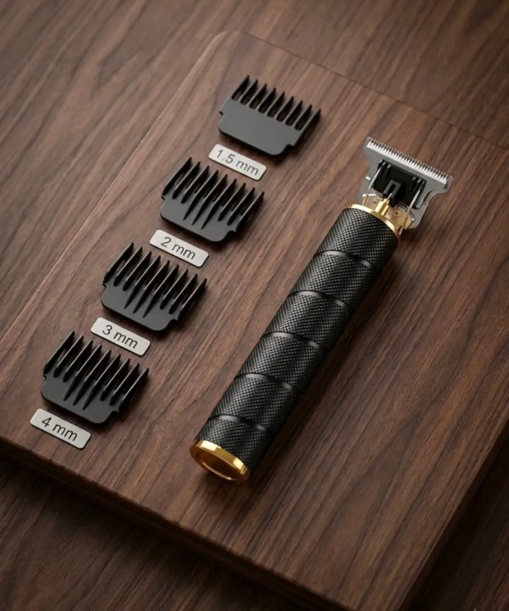 Professional T-Blade Hair & Beard Trimmer Set - Image 3