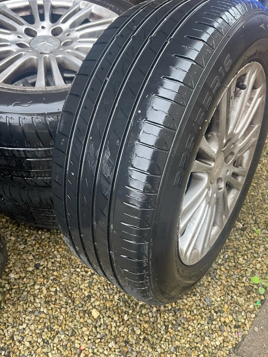 Mercedes 16” Alloy Wheels + 225/55 R16 Tyres - Image 4