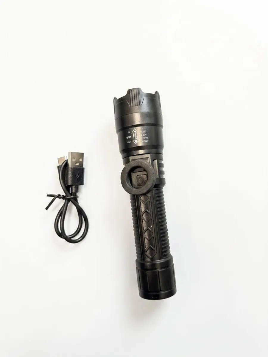 Rechargeable Tactical LED Flashlight - Image 2