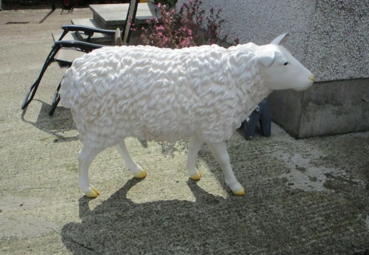Extra Large Sheep Statue - Image 1