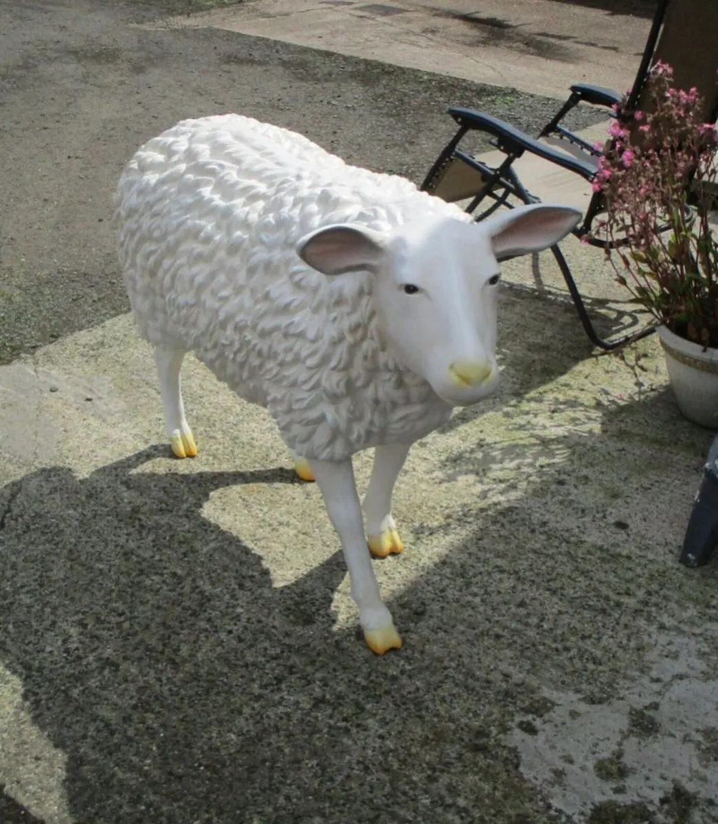 Extra Large Sheep Statue - Image 3