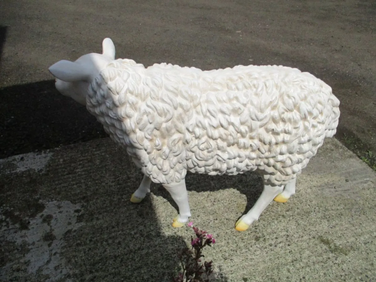 Extra Large Sheep Statue - Image 4