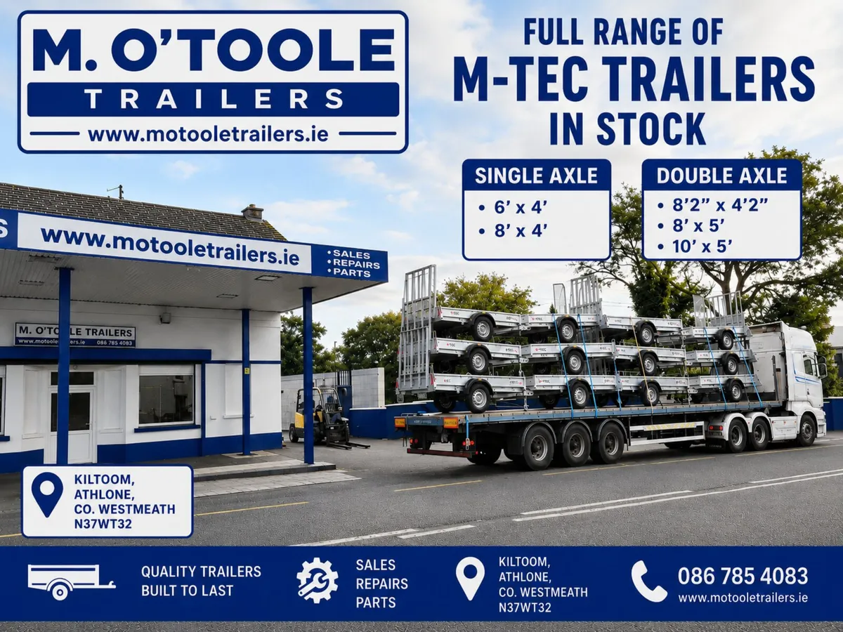 NEW  MTEC  6' x 4'  GENERAL PURPOSE TRAILER - Image 1