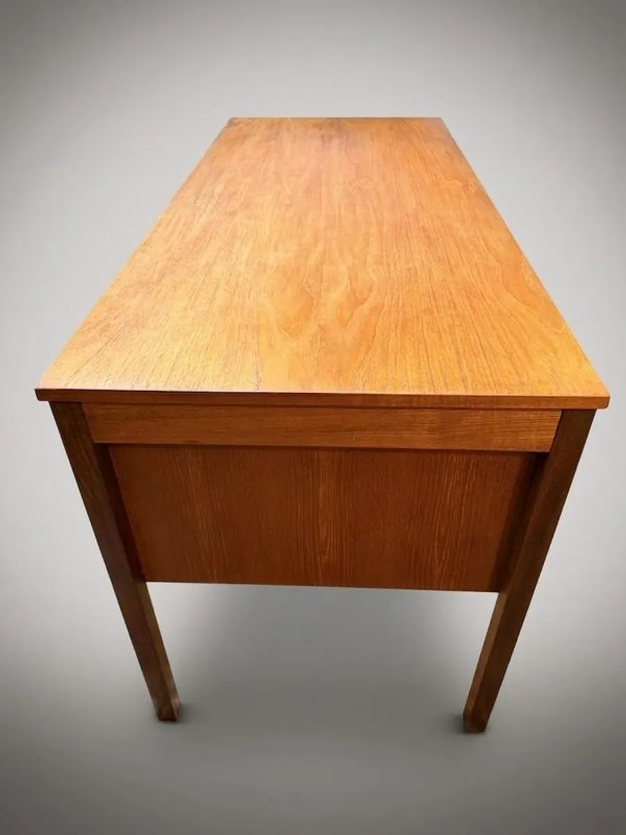 Mid-Century Danish Modern Teak Desk by Domino Mobler - Image 3