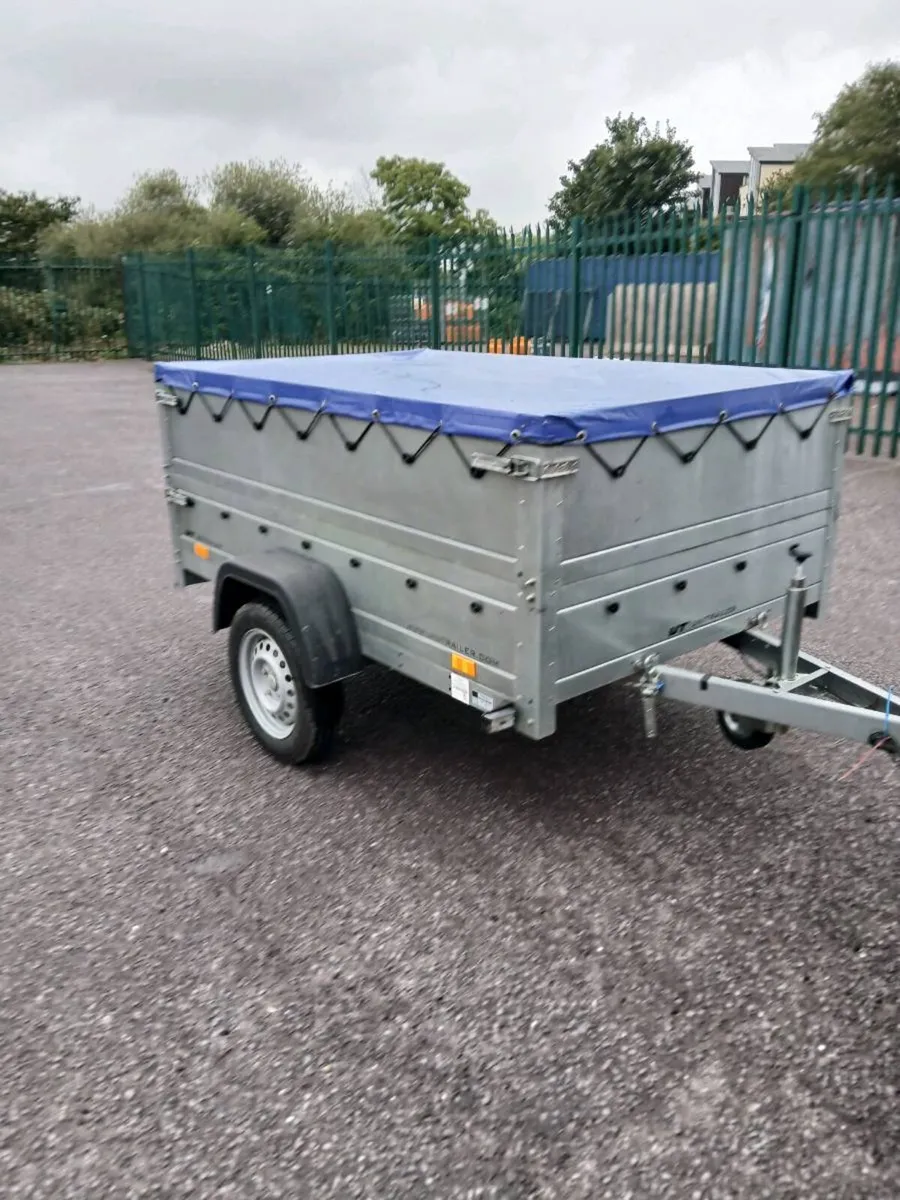 Galvanized trailer 6ft 9 by 4ft 4 - Image 2