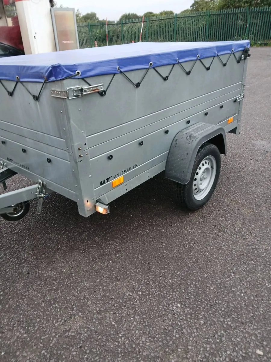 Galvanized trailer 6ft 9 by 4ft 4 - Image 3