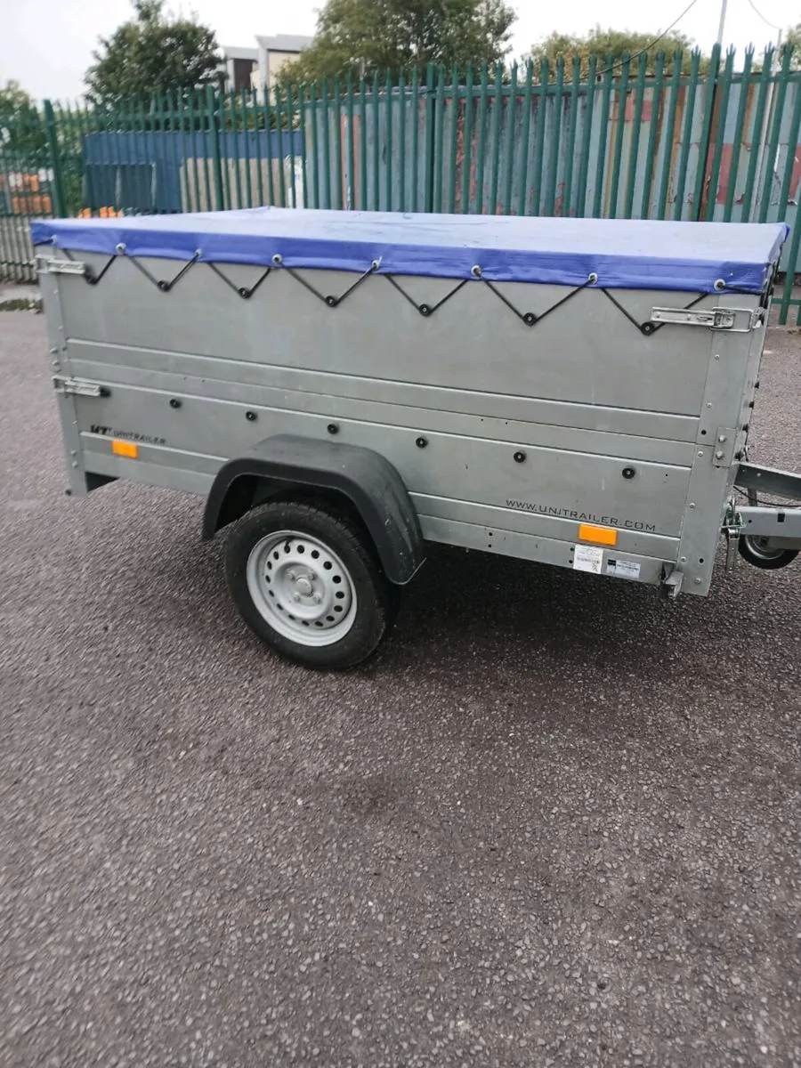 Galvanized trailer 6ft 9 by 4ft 4 - Image 1