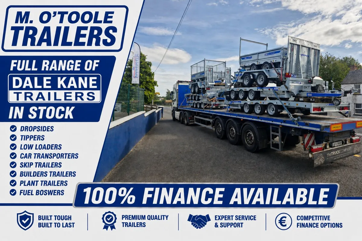 FULL RANGE OF DALE KANE TRAILERS - Image 1