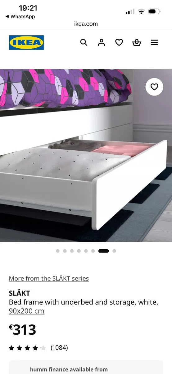 Single bed with another pull out bed&drawers - Image 4