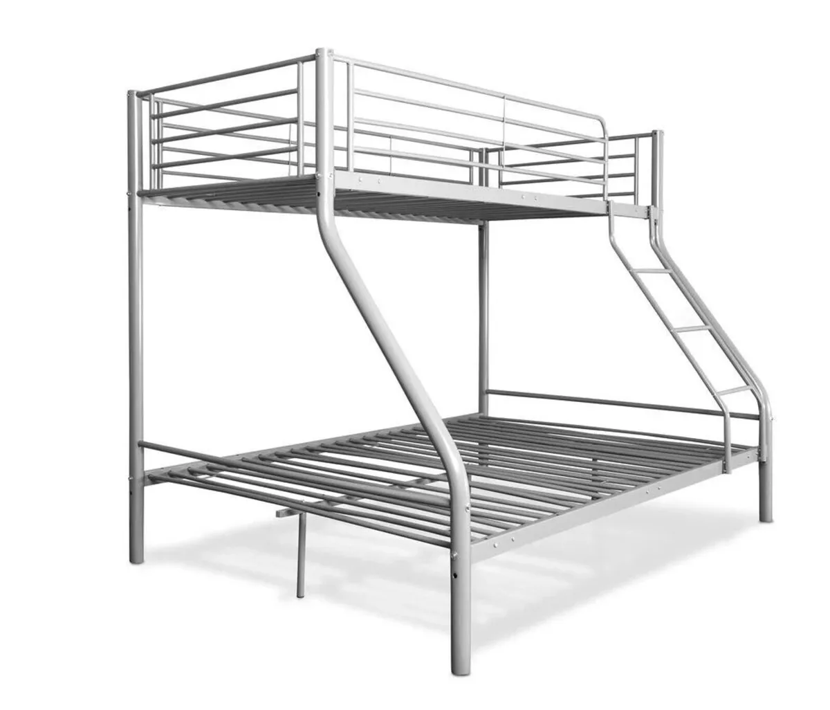 🏠 GREY DOUBLE METAL BUNK BED €259 FREE DELIVERY - Image 2