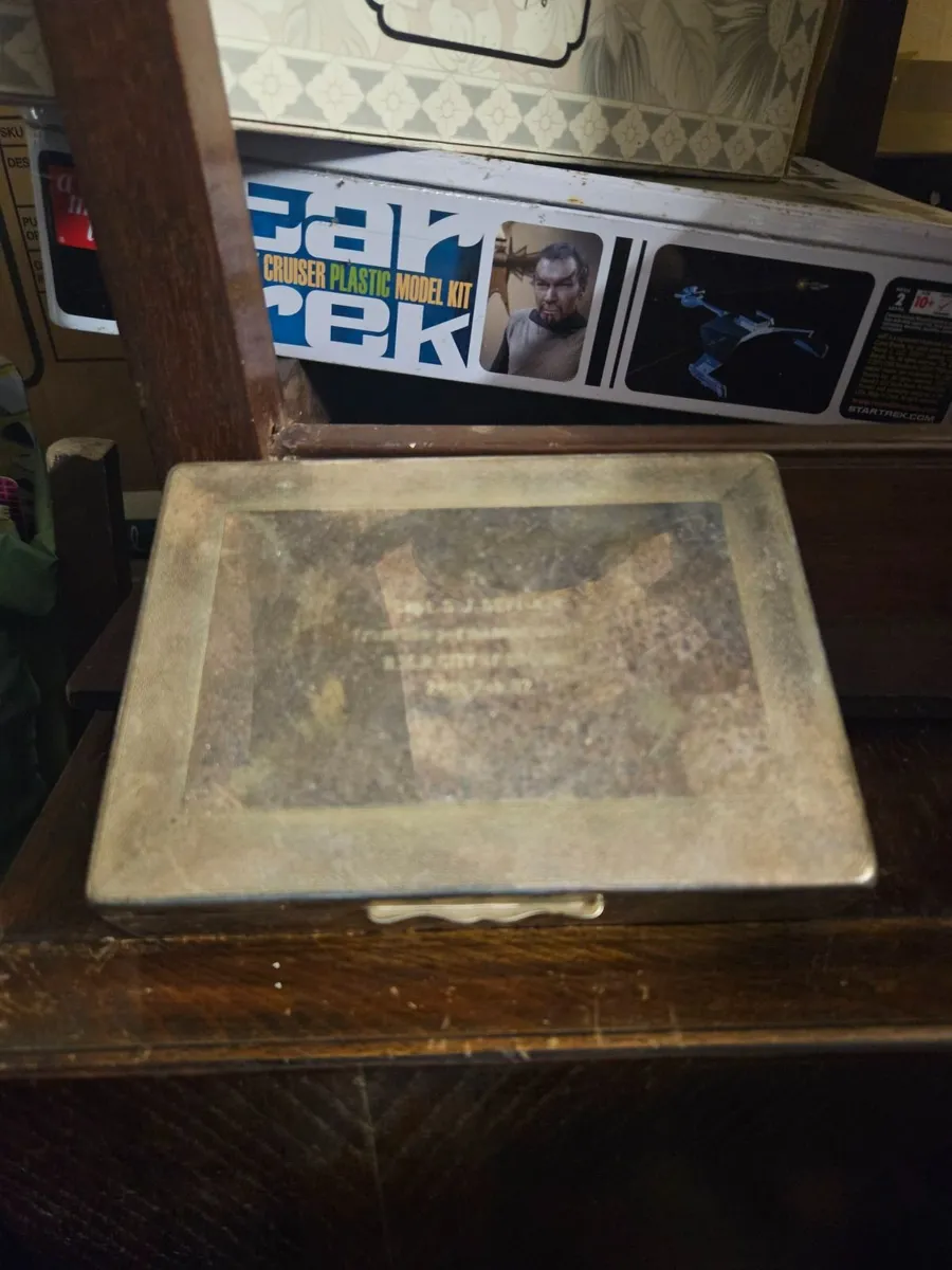 Vintage Silver Plated Box - Image 1