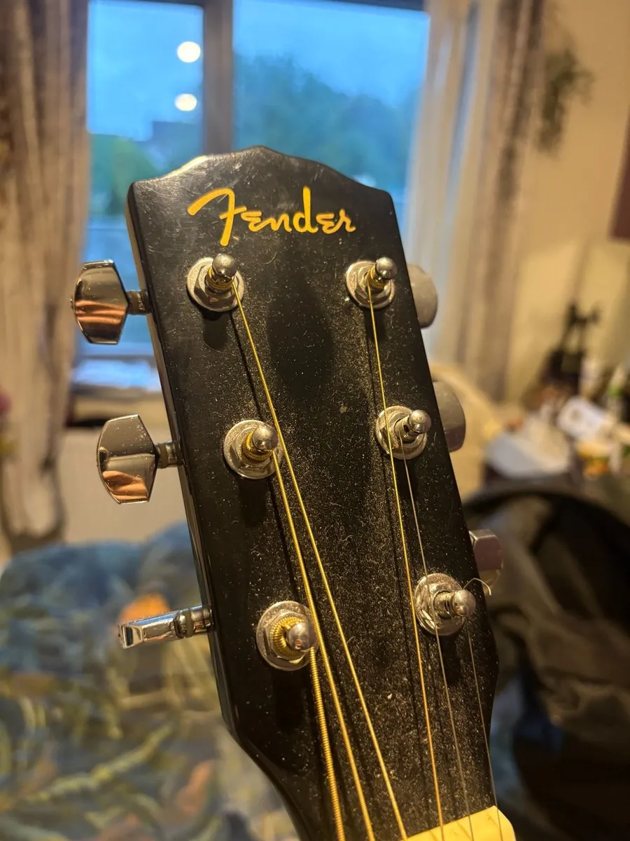 Fender CD-60 Dreadnought V3 Acoustic Guitar - Image 3