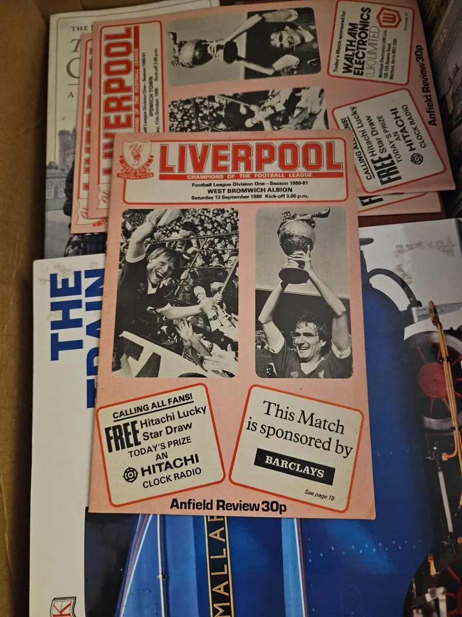 Vintage Liverpool Football Programme