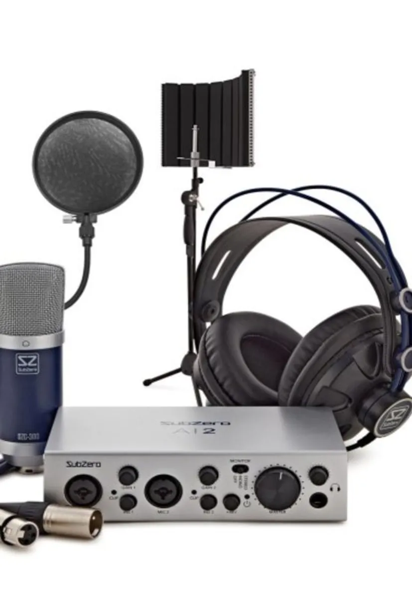 SubZero BASE-2 Vocalist Home Recording Bundle