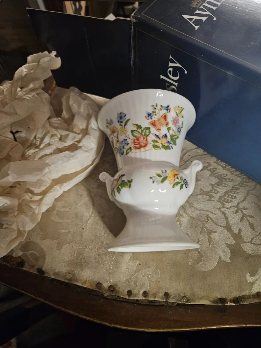Ansley China Vase - Image 1