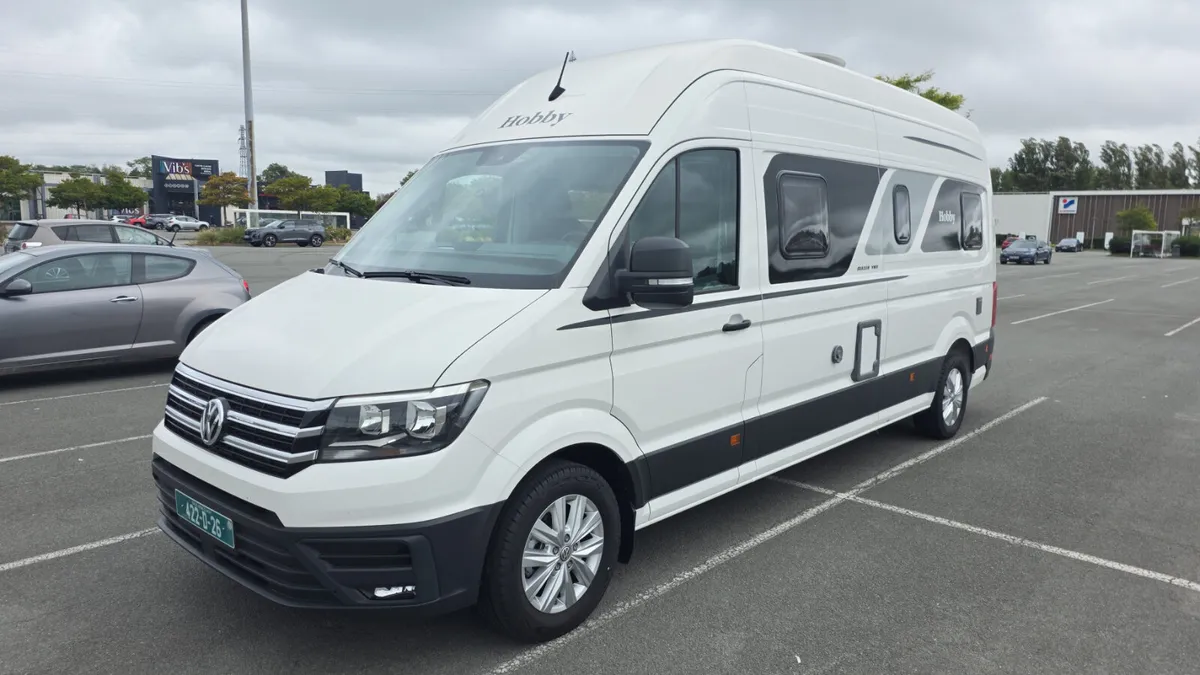 2023 HOBBY MAXIA VAN VW CRAFTER DSG ONLY 3500KMS - Image 1