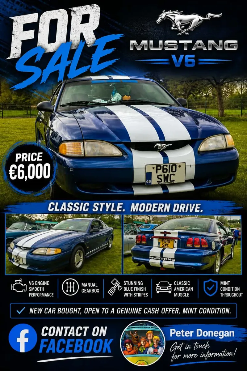 Mustang. Jap import, *PRICE DROP* - Image 1