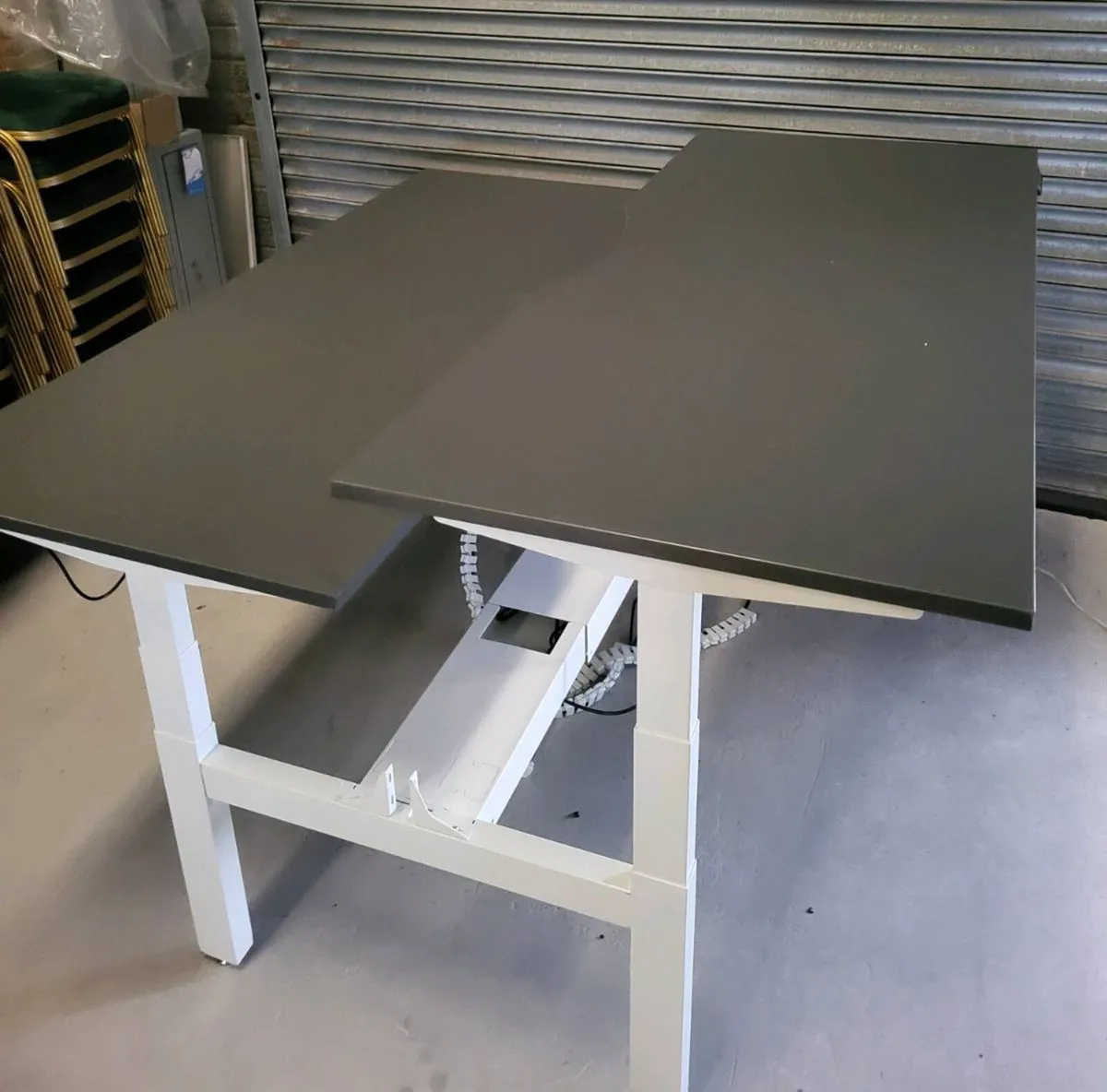 XL Dual Sit Stand Electric Desks.Mint Condition - Image 1