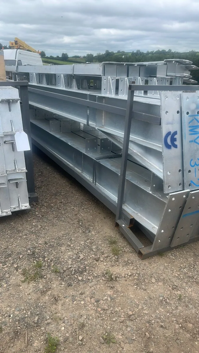 100x30x20.   100x30x26 steel shed frames - Image 1