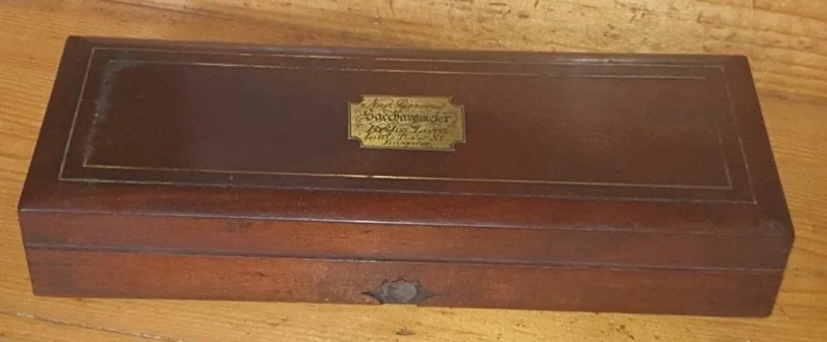 Antique Mahogany Box - 19th Century - Image 3