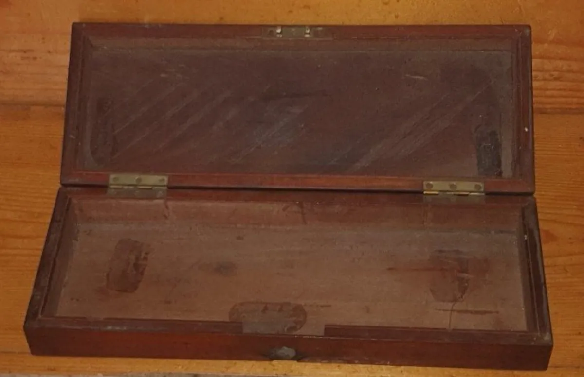 Antique Mahogany Box - 19th Century - Image 4