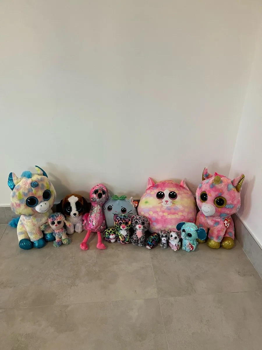 Beanie boos and TY teddies - Image 1
