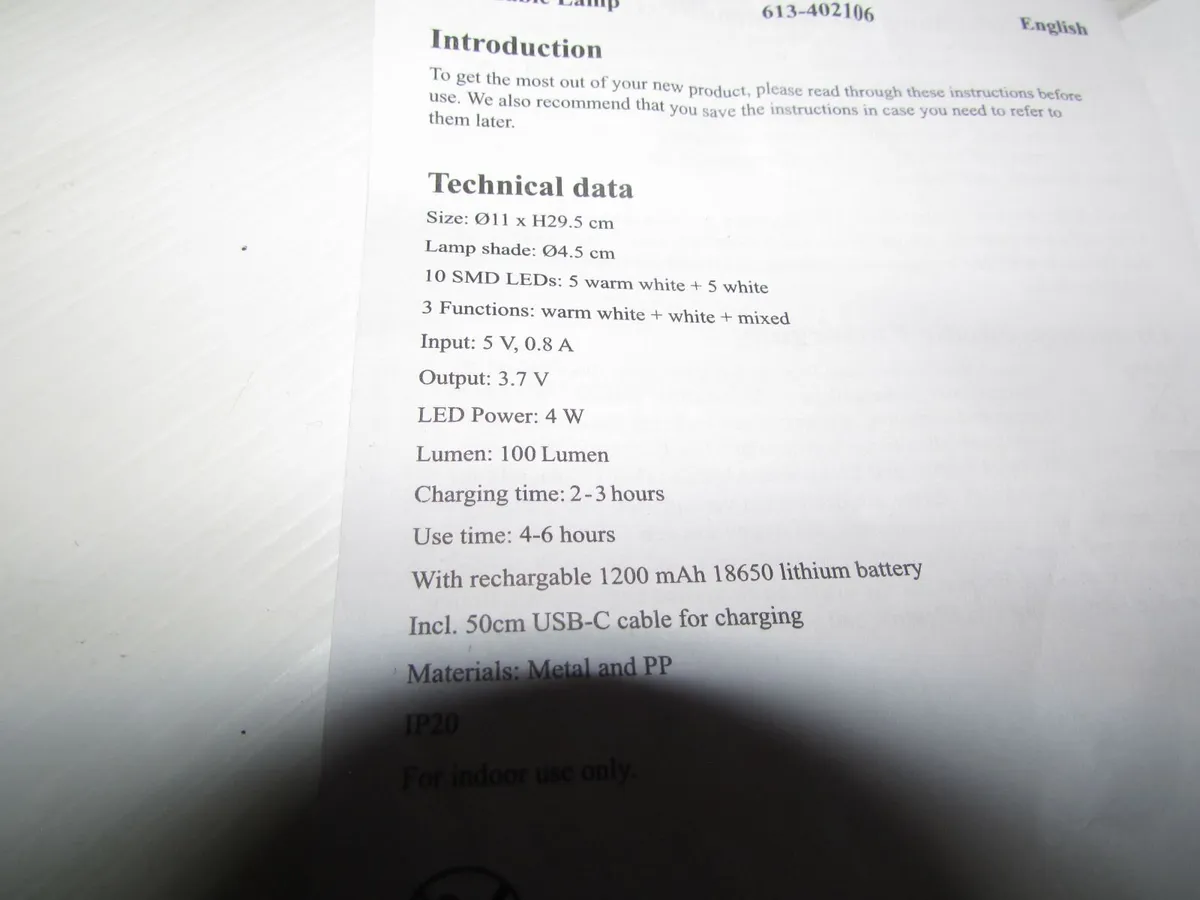 LED Table Lamp - Image 2