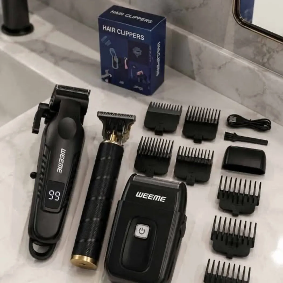 WEEME 3-in-1 Professional Hair Clipper & Grooming - Image 1