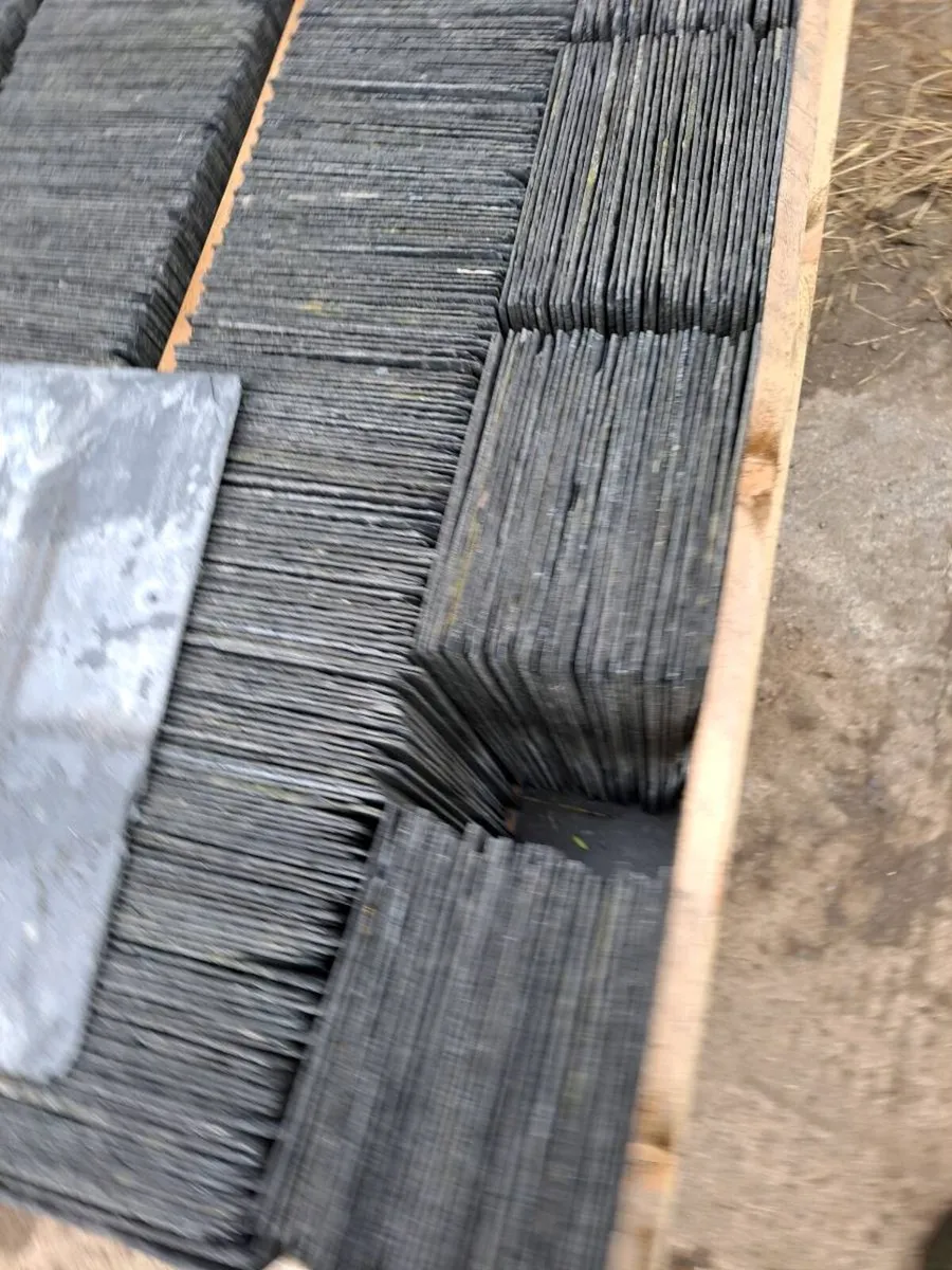 5000 qty Reclaimed 50x25 cm (20x10) Natural Slates - Image 4