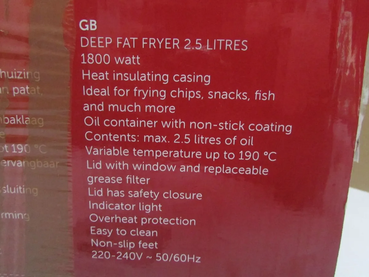 Deep Fat Fryer 2.5 L - Image 2