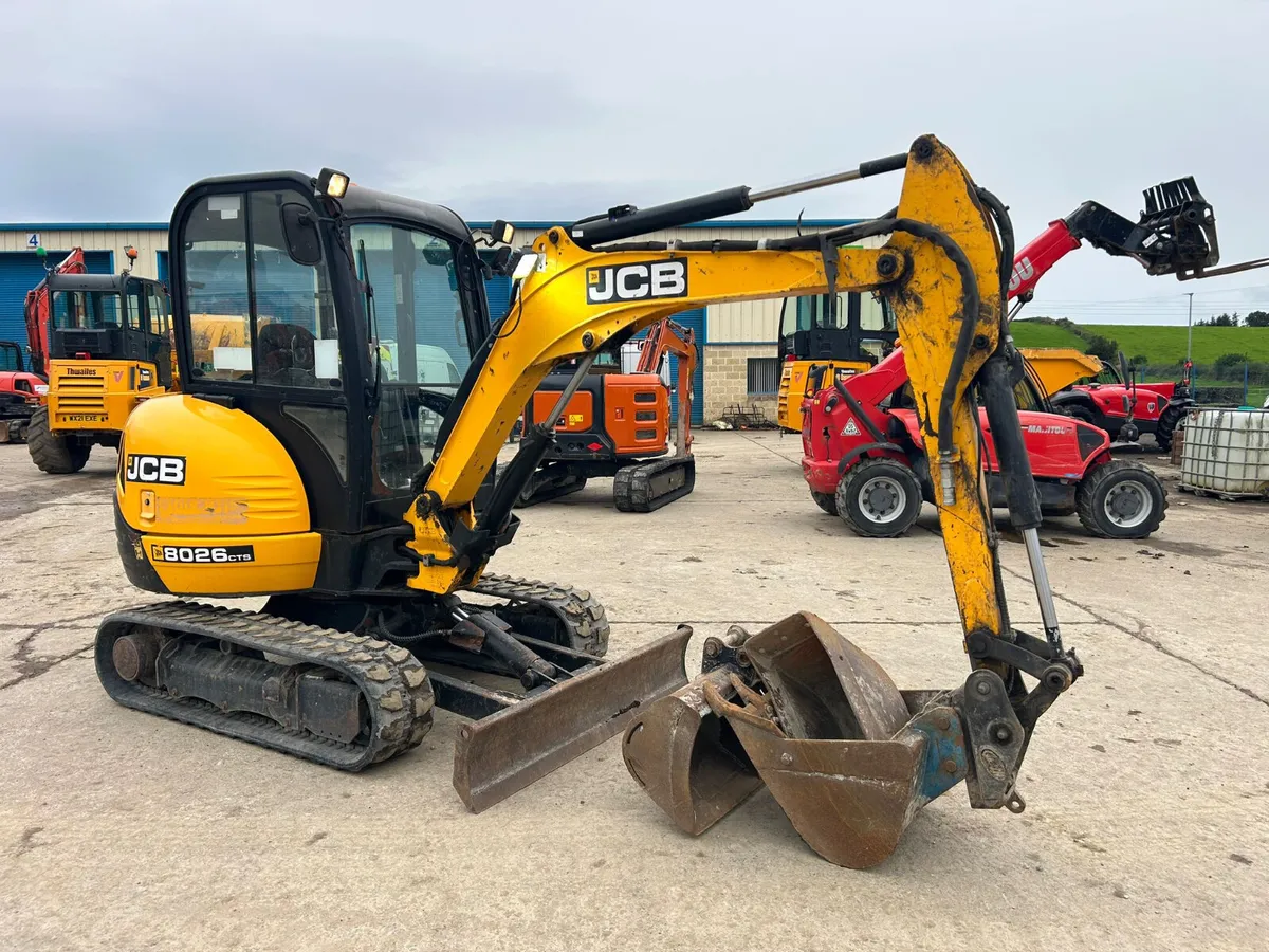2020 JCB 8026 Only 1550Hrs - MULLANS - Image 1