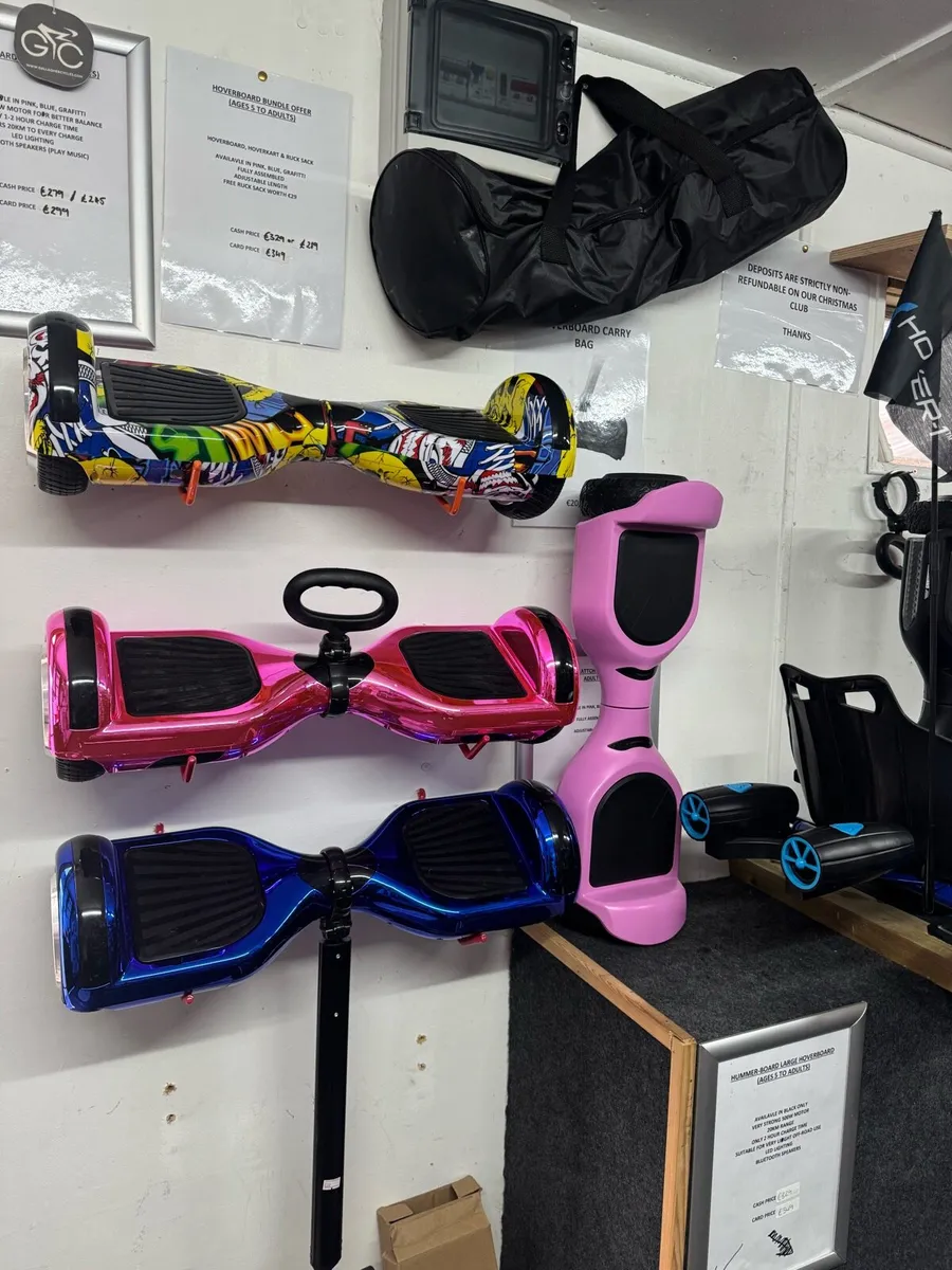 Christmas Club Open - Hoverboards & Karts - Image 1