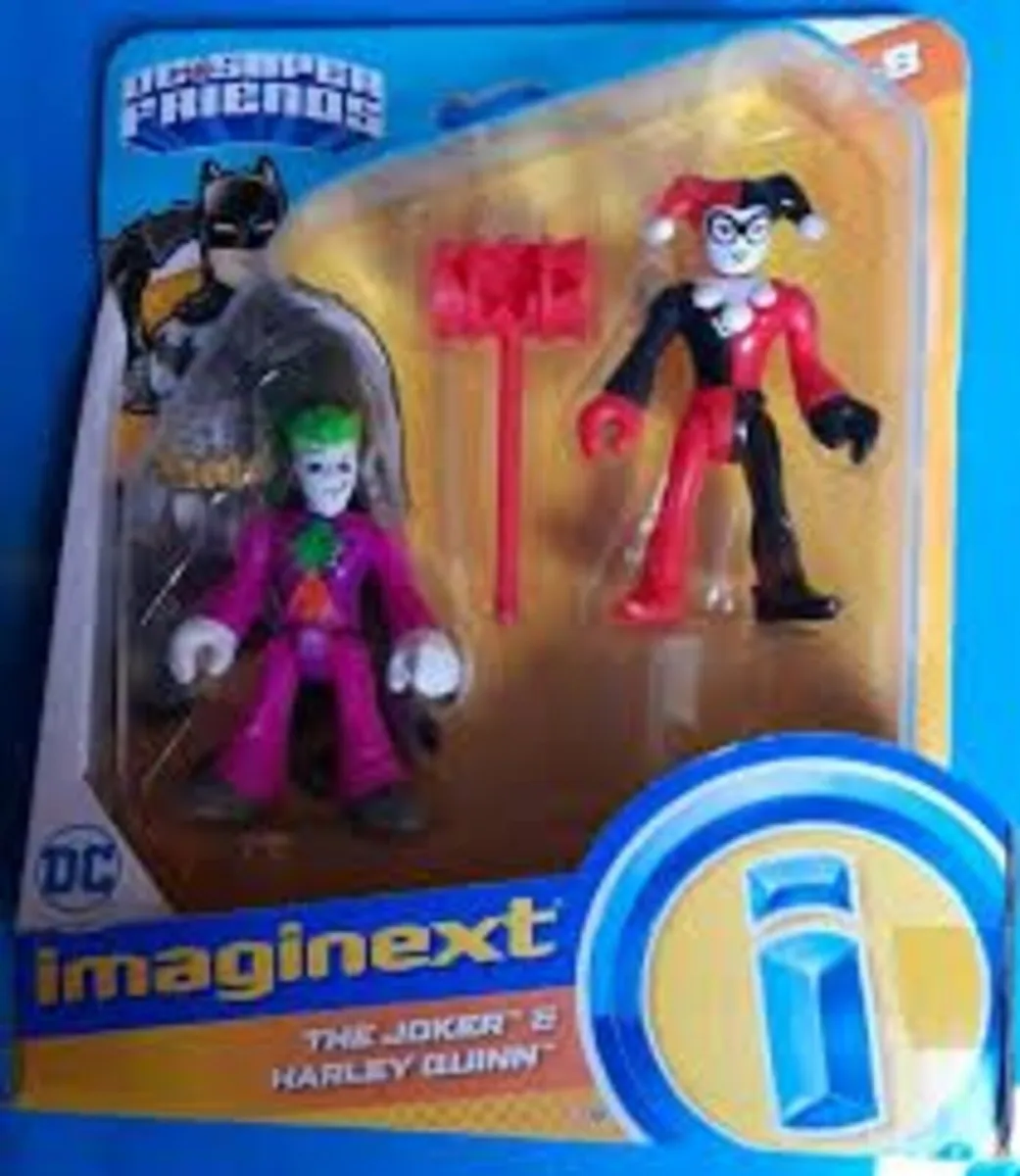 New:  Imaginext The Joker &Harley Quinn
