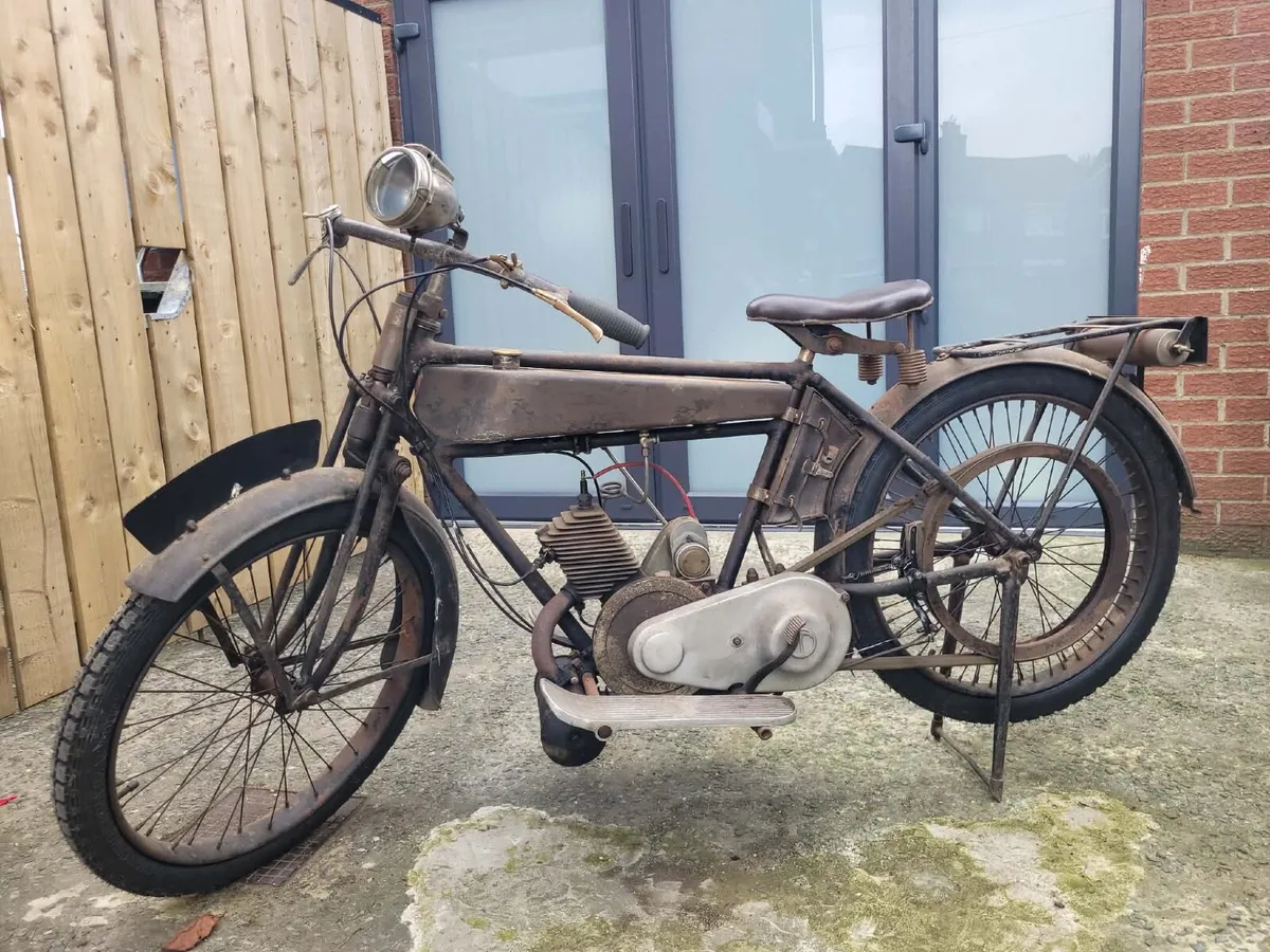 S O L D 1927 Terrot Flat Tank Motorcycle - Image 1