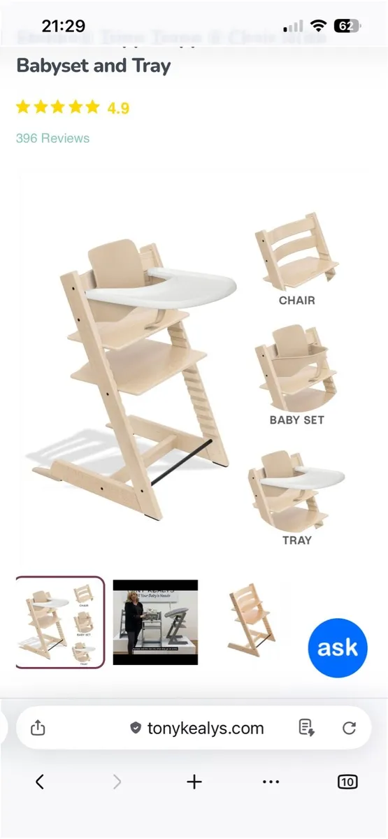 Stokke Chair x 2 - Image 3