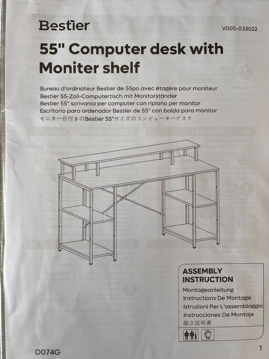 Desk in mint condition, sturdy and well designed - Image 3