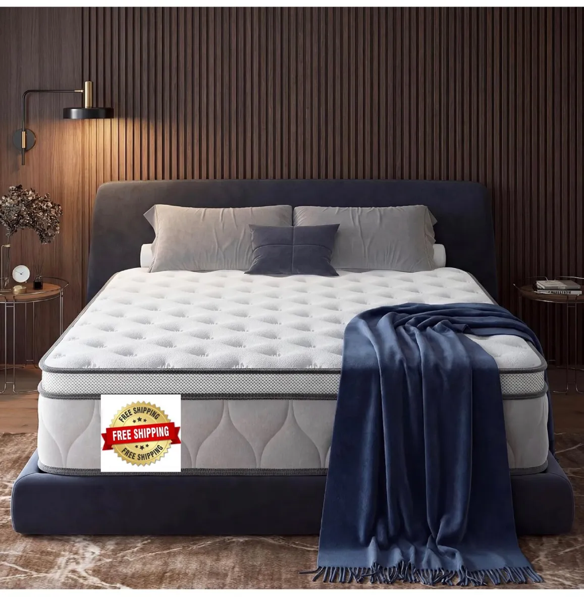 King Size Mattress, 25cm 7-Zone Hybrid Orthopedic - Image 1
