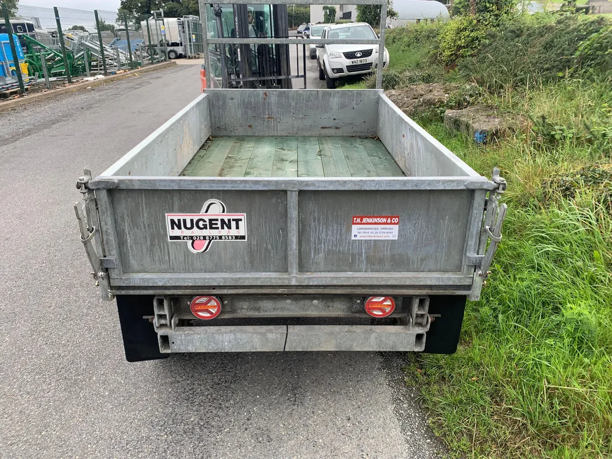 06 Nugent 8x5 Tipper Trailer NO VAT - Image 3
