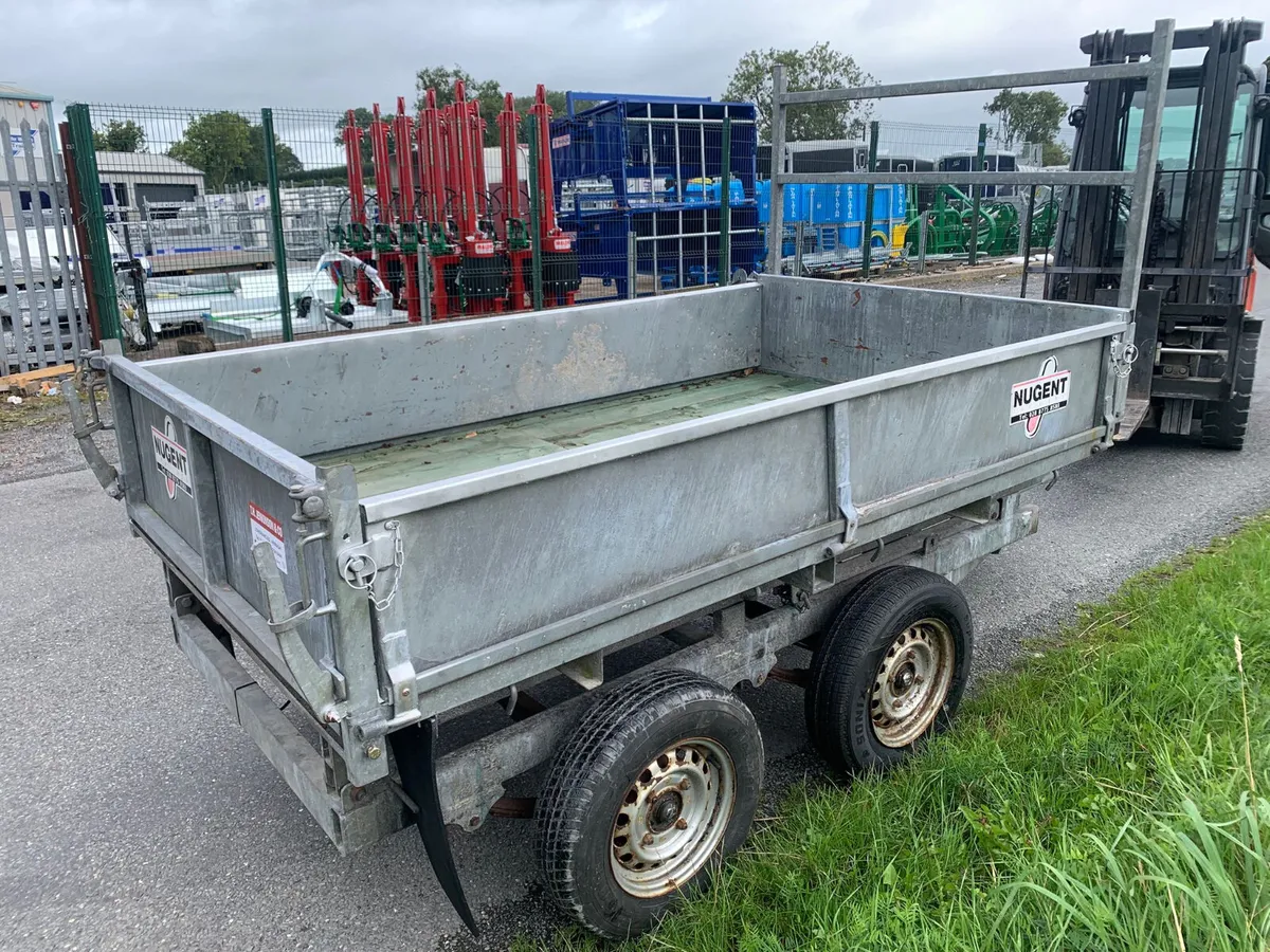 06 Nugent 8x5 Tipper Trailer NO VAT - Image 4