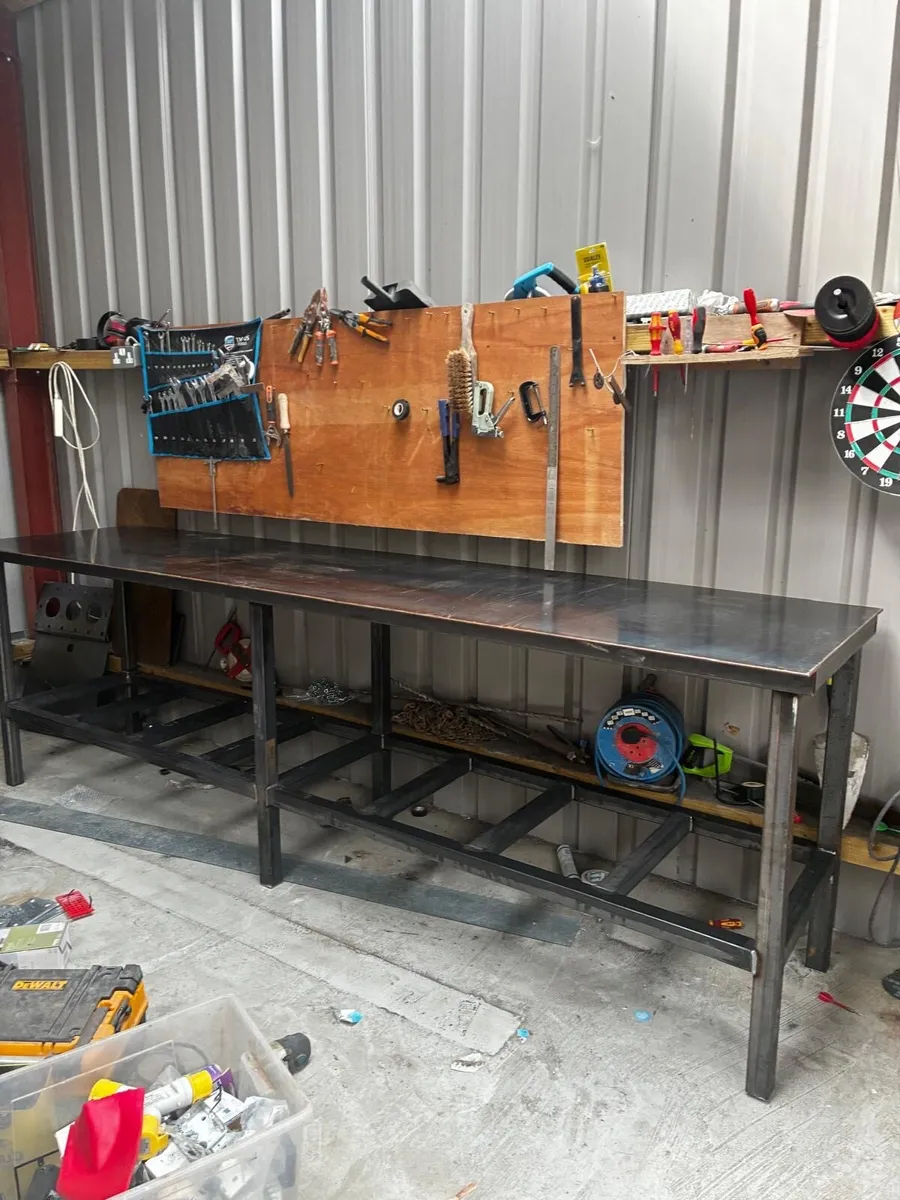 Steel work table - Image 2